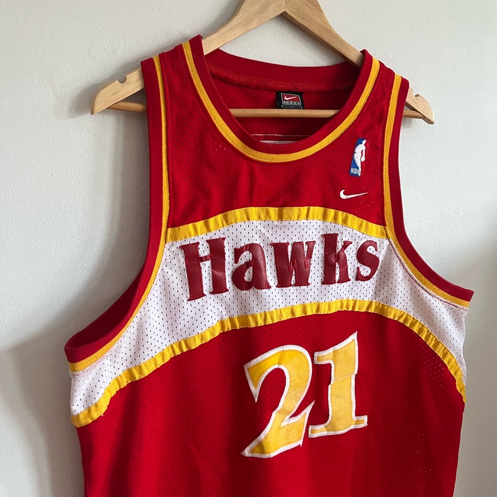 Vintage Dominique Wilkins Jersey / Large / Nike / NBA / Atlanta Hawks